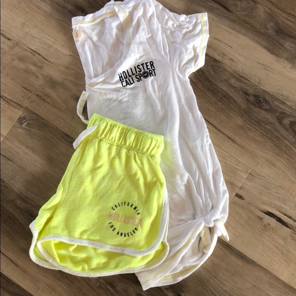 Hollister Tee and Short set